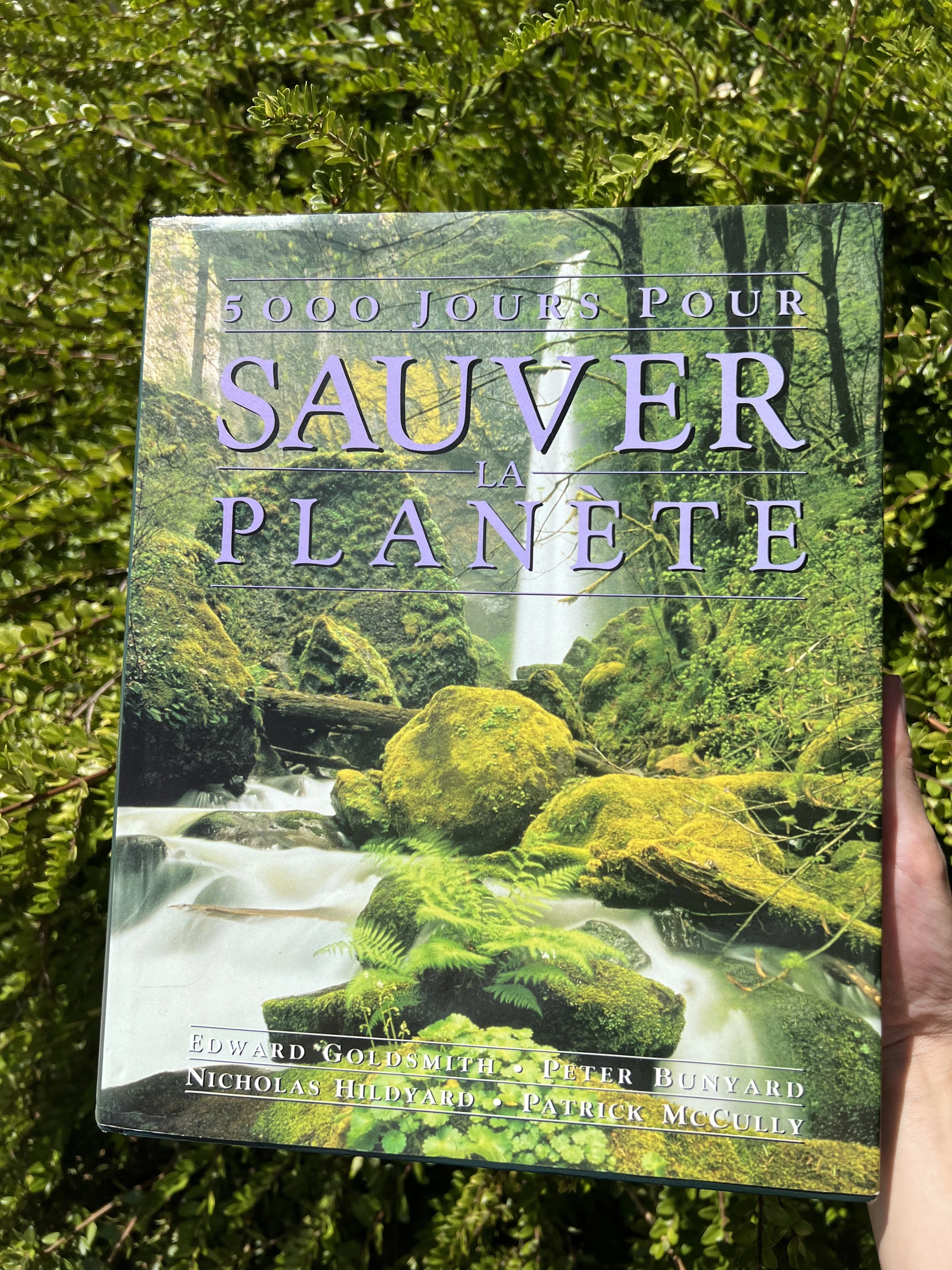 🌍 5000 jours pour sauver la planète – Livre écologie illustré Edward Goldsmith